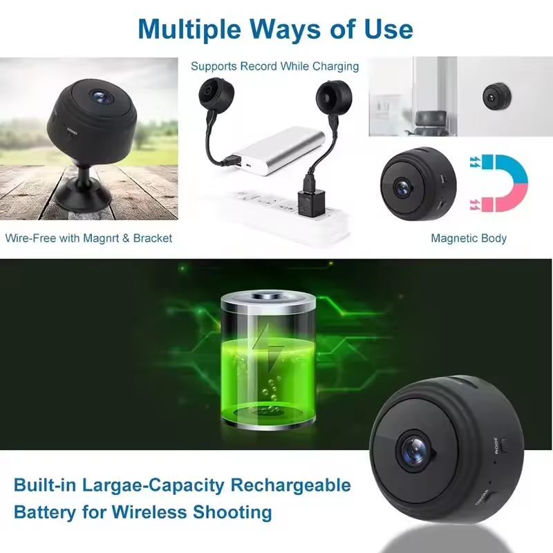 1080P HD Mini WiFi Camera Baby - Baby Nursery Camera recensione e prezzo