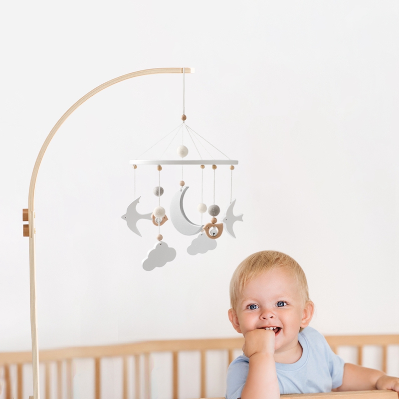 Baby Wooden Bed Bell Bracket M - Crib Mobile Musical recensione e prezzo