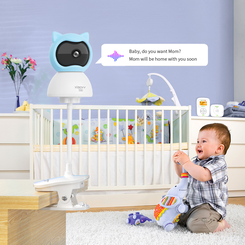 4MP WiFi xiaovv indoor Baby Mo - Baby Nursery Camera recensione e prezzo