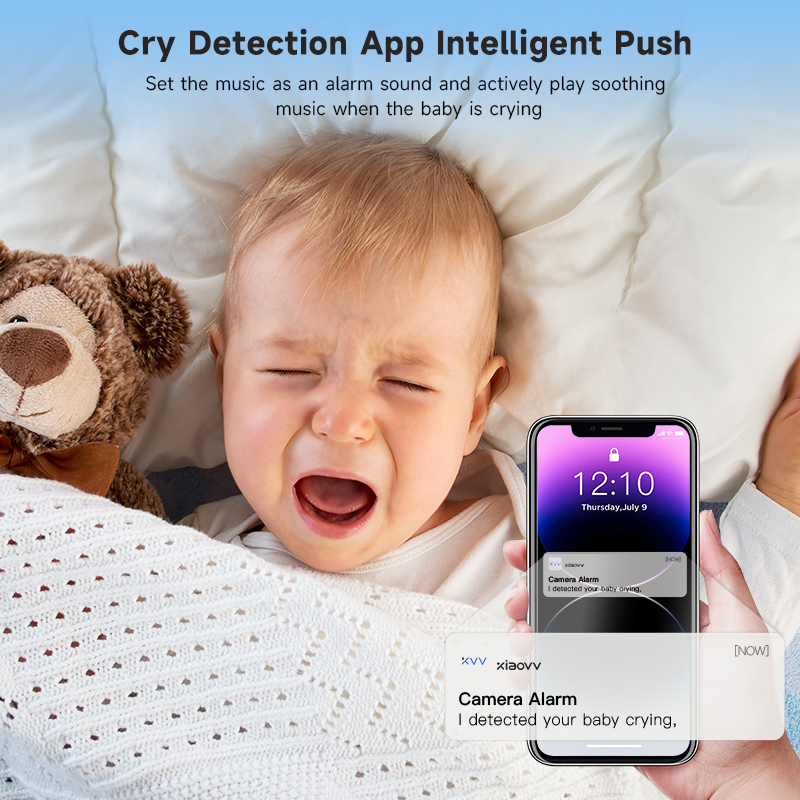 4MP WiFi xiaovv indoor Baby Mo - Baby Nursery Camera recensione e prezzo