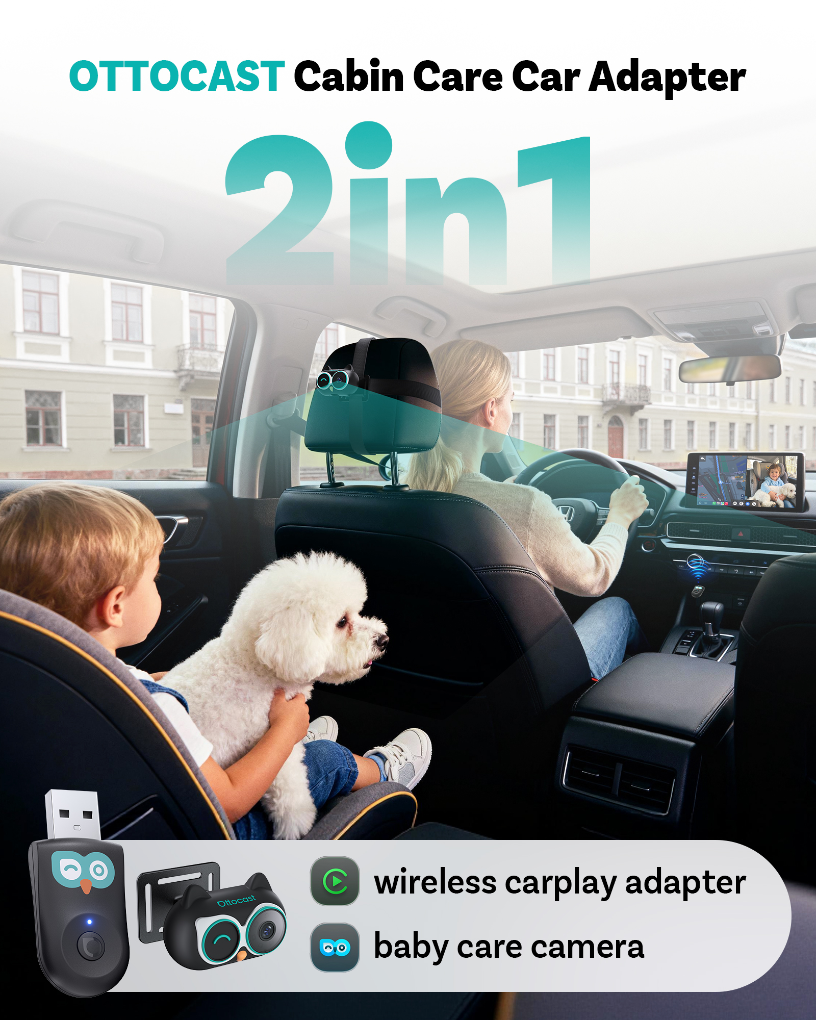 OTTOCAST Cabin Care Wireless C - Baby Nursery Camera recensione e prezzo