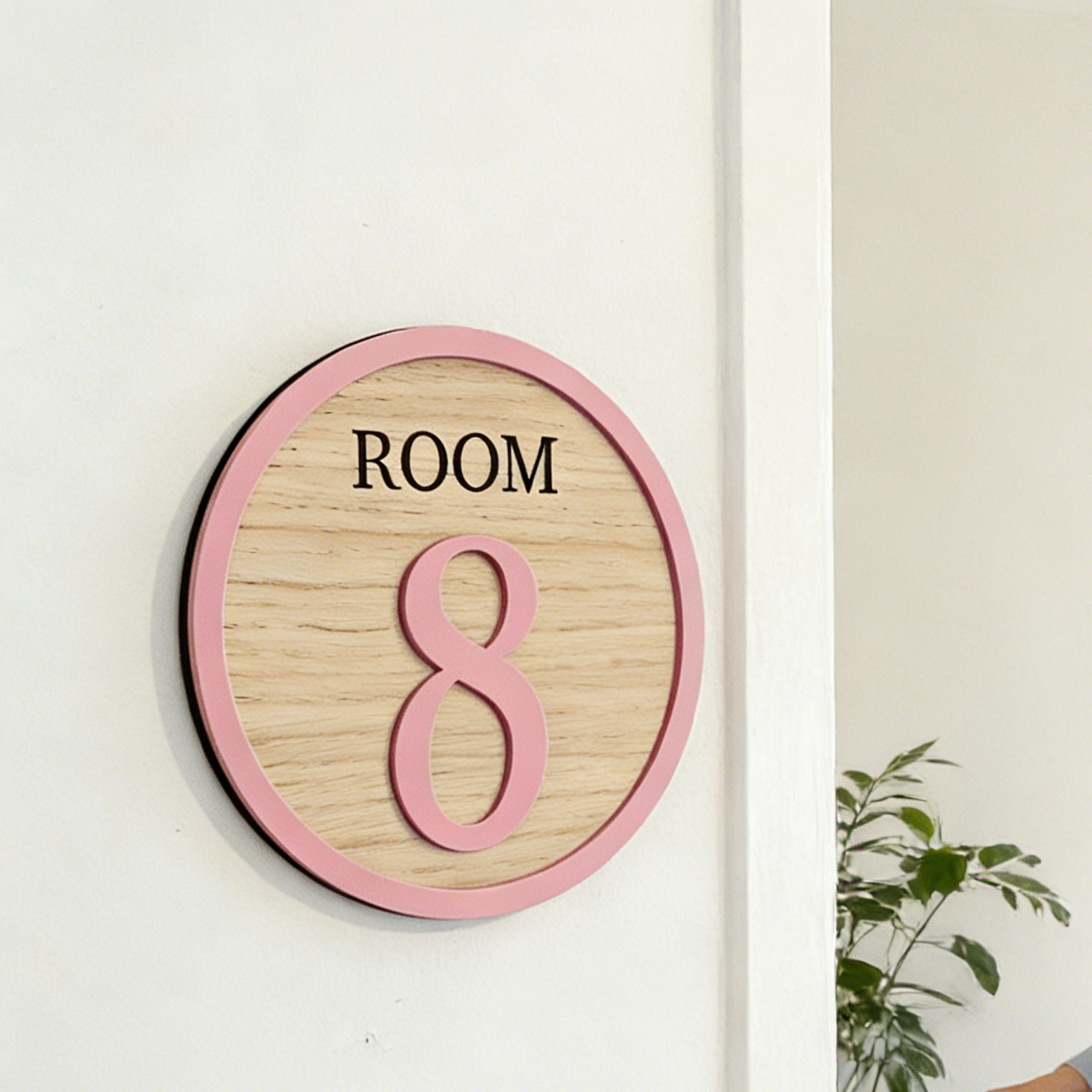1Pc Cutom Room Number Wooden A - Baby Nursery Wall Decor recensione e prezzo
