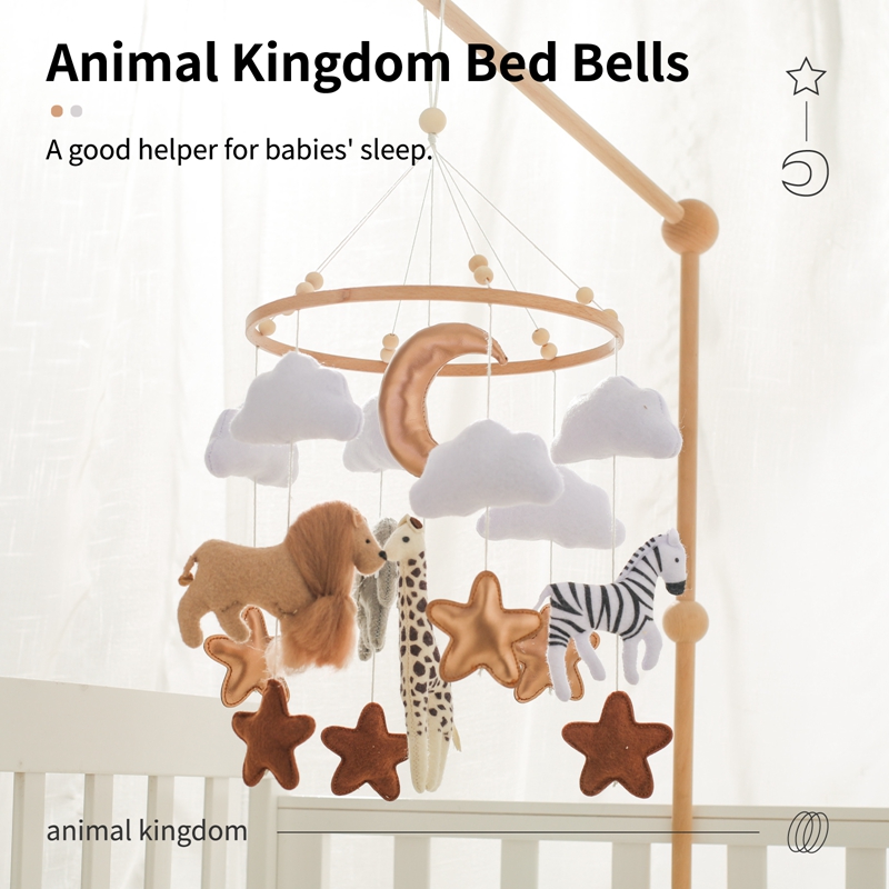 Crib Mobile Bed Bell Wooden Ba - Crib Mobile Musical recensione e prezzo