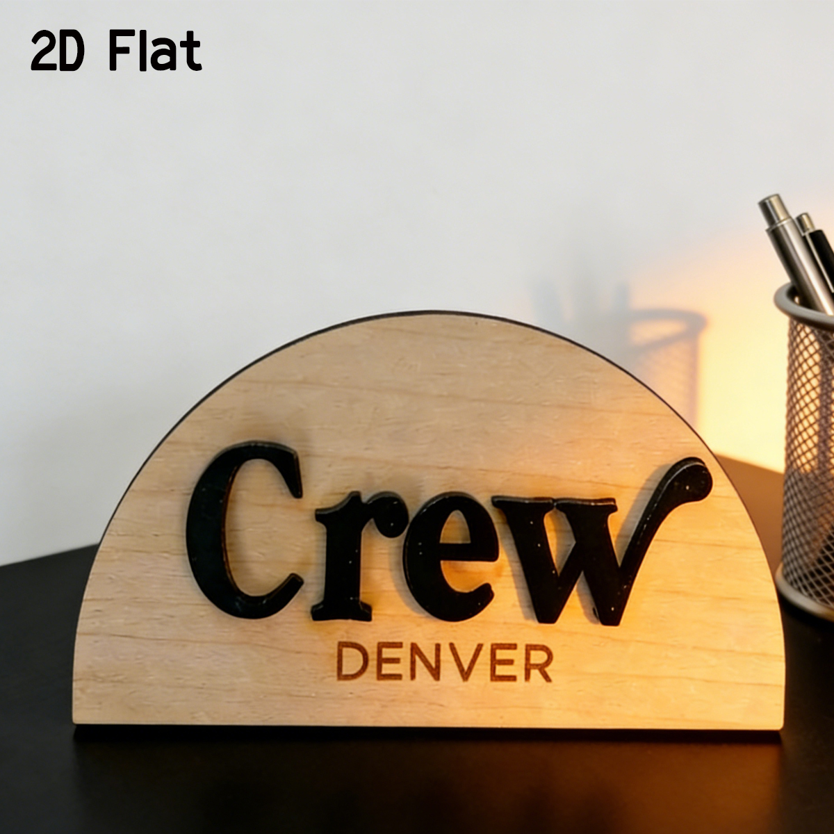 1Pc Cutom Crescent Wooden Acry - Baby Nursery Wall Decor recensione e prezzo