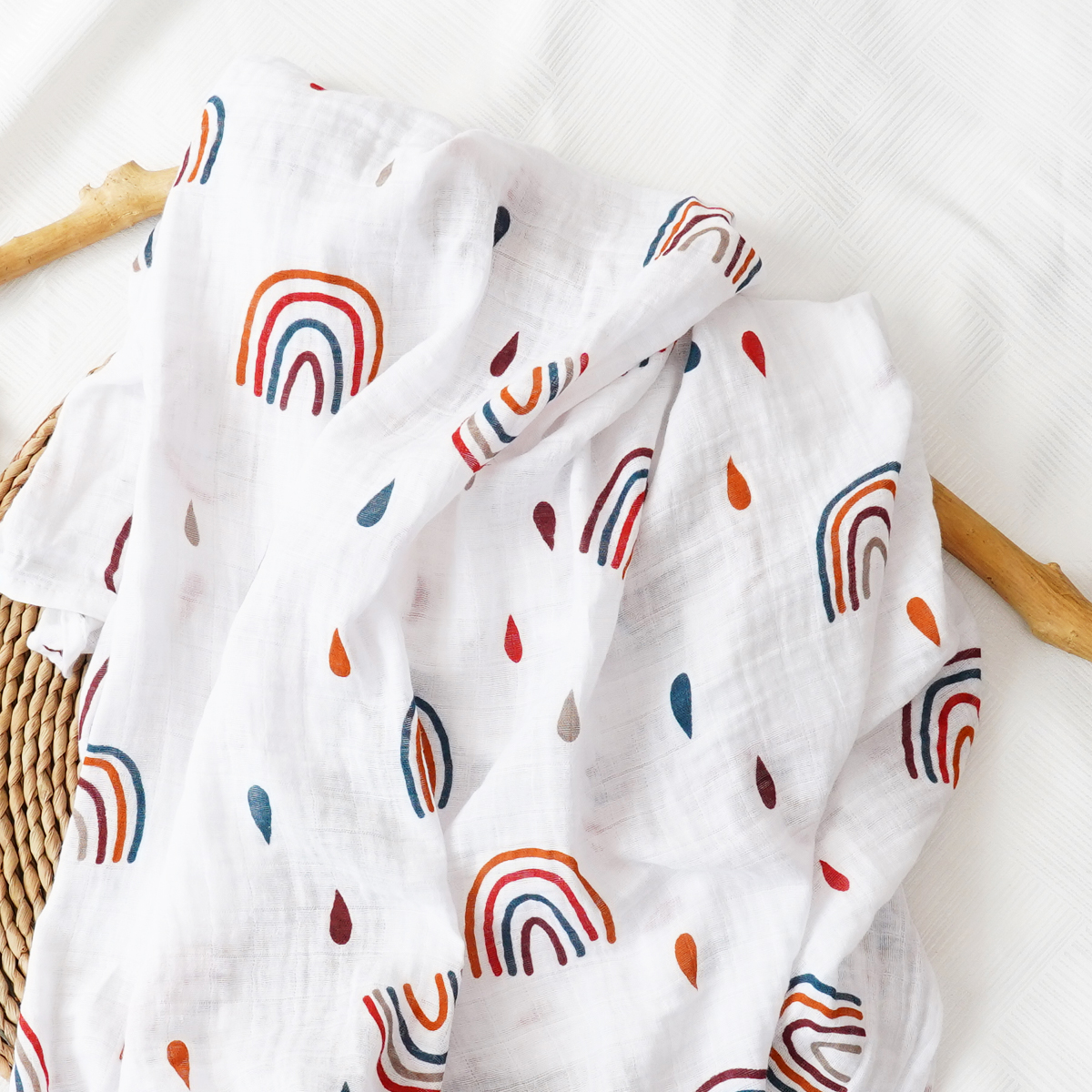 1PCS Baby Muslin Swaddle 120*1 - Swaddle Blanket Muslin recensione e prezzo