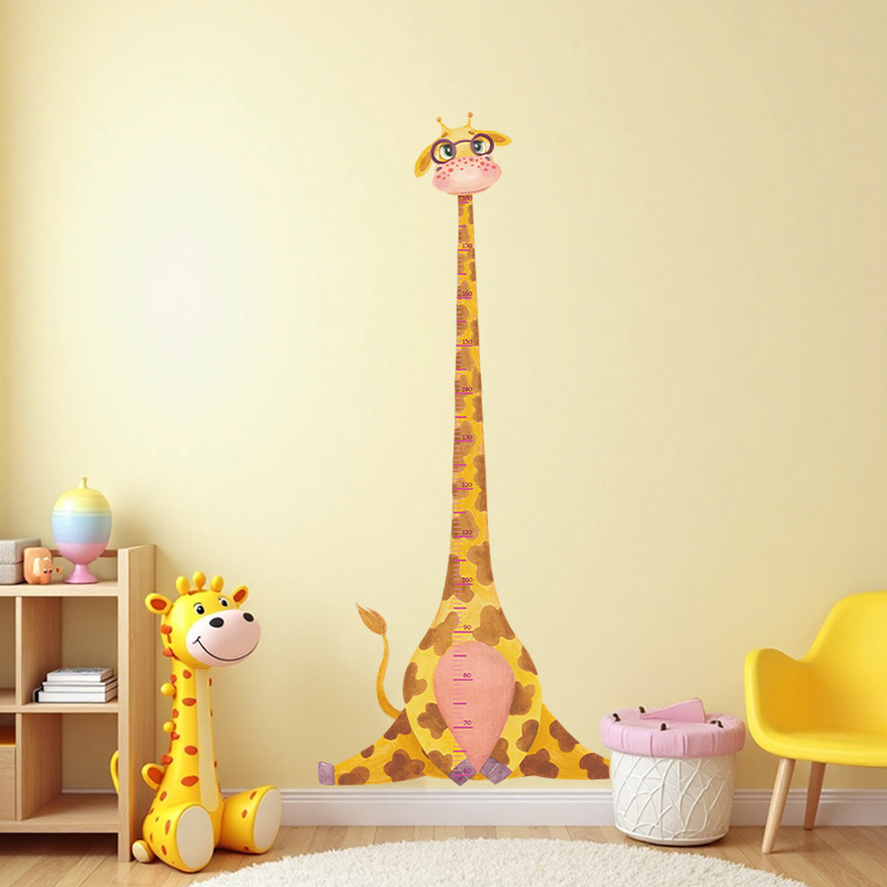 Giraffe Growth Chart Wall Stic - Baby Nursery Wall Decor recensione e prezzo