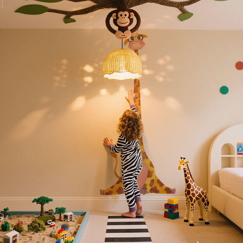 Giraffe Growth Chart Wall Stic - Baby Nursery Wall Decor recensione e prezzo