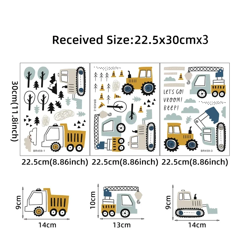 Hand Drawn Cute Cars Cargo Tru - Baby Nursery Ideas recensione e prezzo
