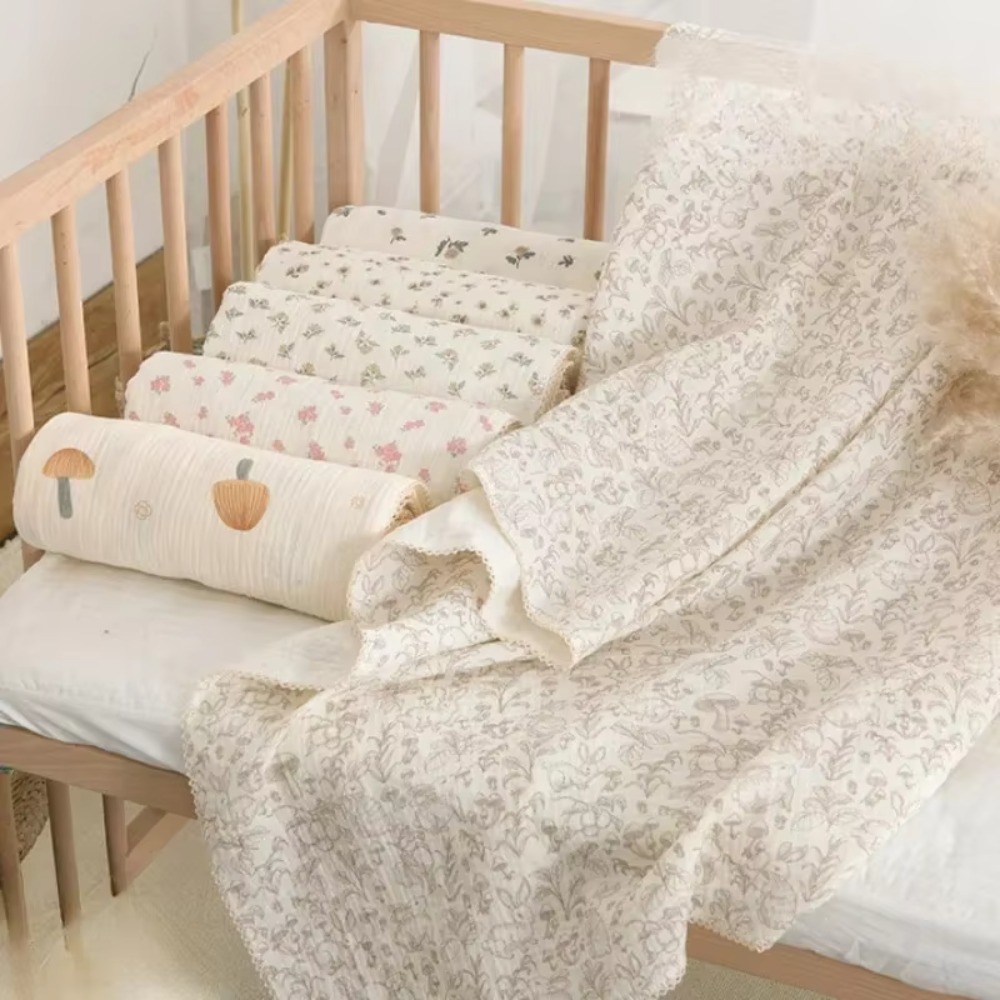 Soft Floral Muslin Baby Blanke - Swaddle Blanket Muslin recensione e prezzo
