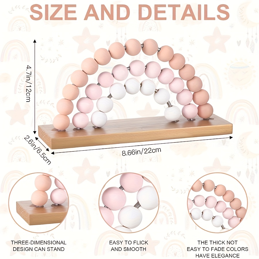 Rainbow Girl 3D Baby Room Deco - Baby Nursery Pink recensione e prezzo