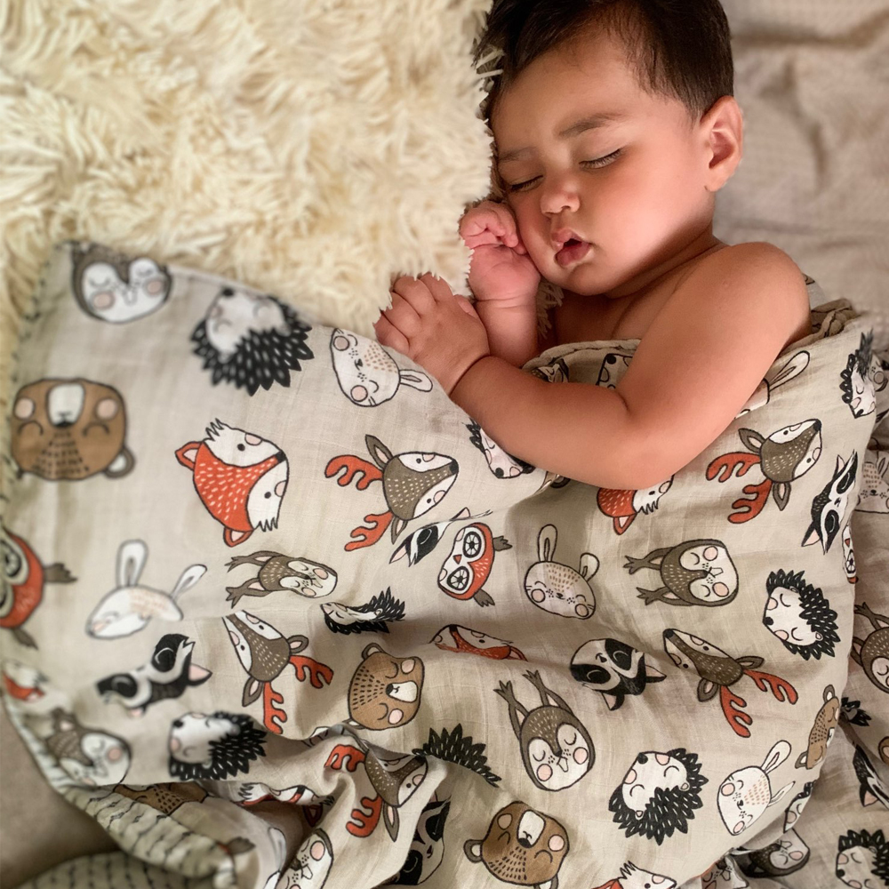 Elinfant Cute Soft Print Baby  - Swaddle Blanket Muslin recensione e prezzo