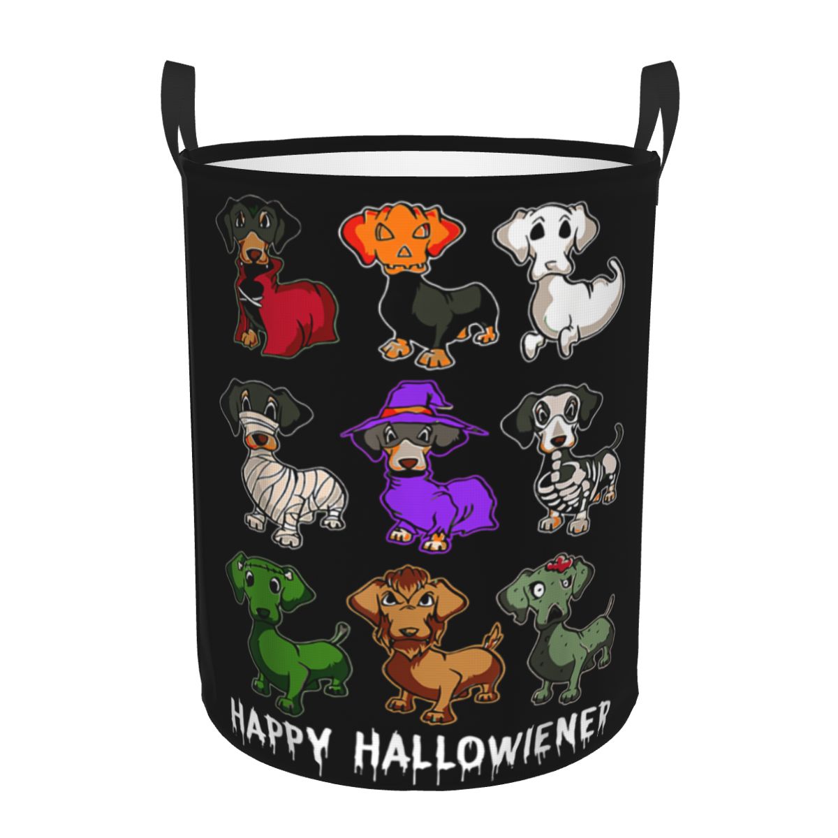 Happy Hallowiener Funny Dachsh - Baby Nursery Hamper recensione e prezzo
