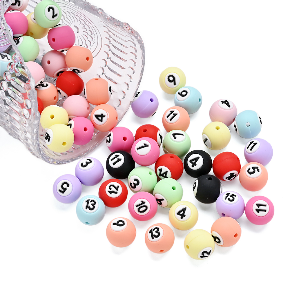 15Pcs 15mm Silicone Round Bead - Baby Food Processor recensione e prezzo