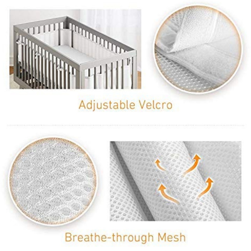 Bumper for Baby Bed Fence Cot  - Baby Nursery Ideas Girl recensione e prezzo