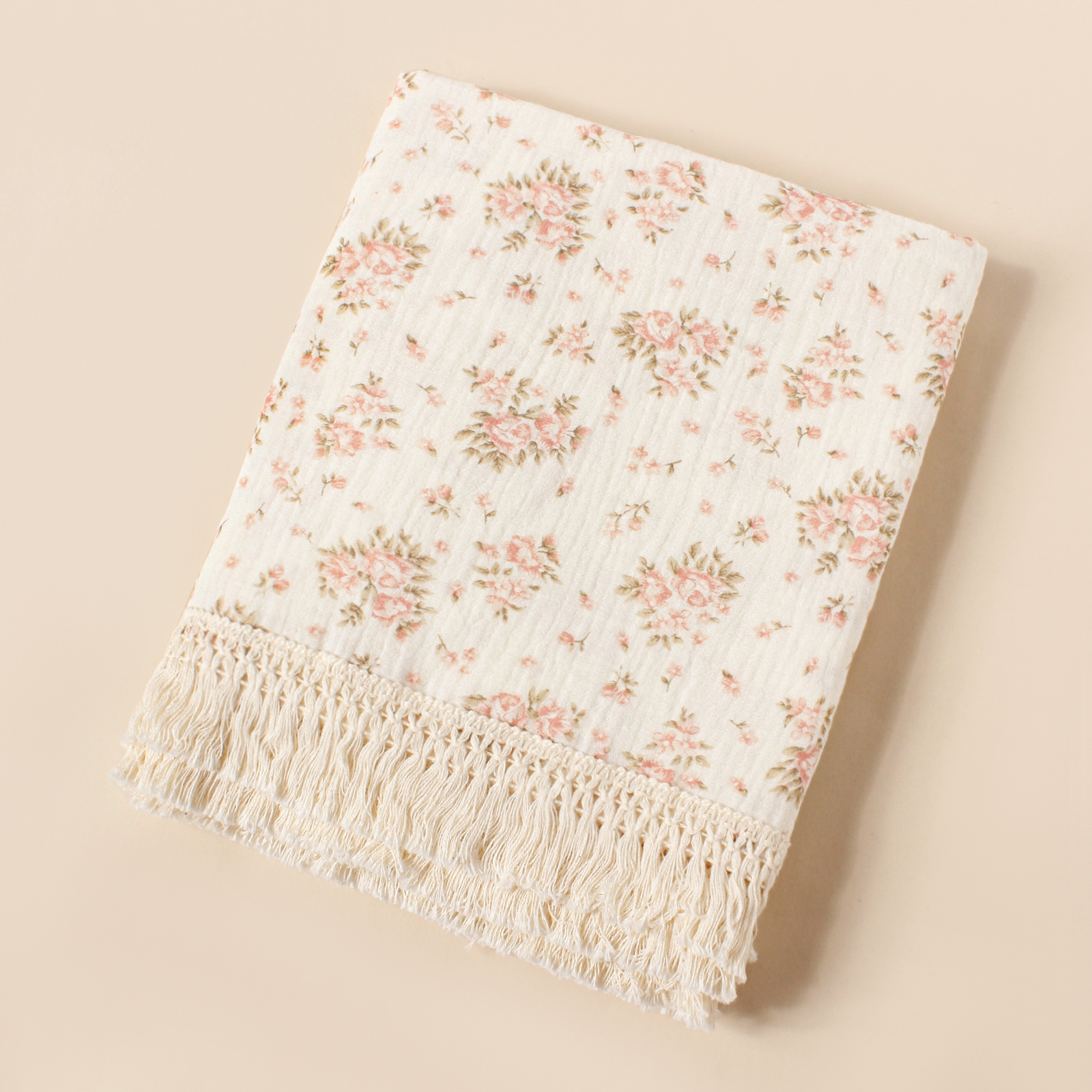 Newborn Baby Cotton Tassel Pri - Swaddle Blanket Muslin recensione e prezzo