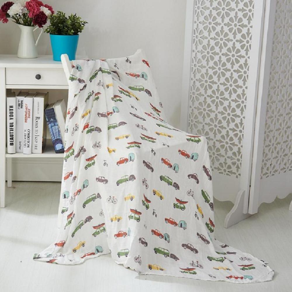 Car Ultra Soft 47x47 Inch Baby - Swaddle Blanket Muslin recensione e prezzo