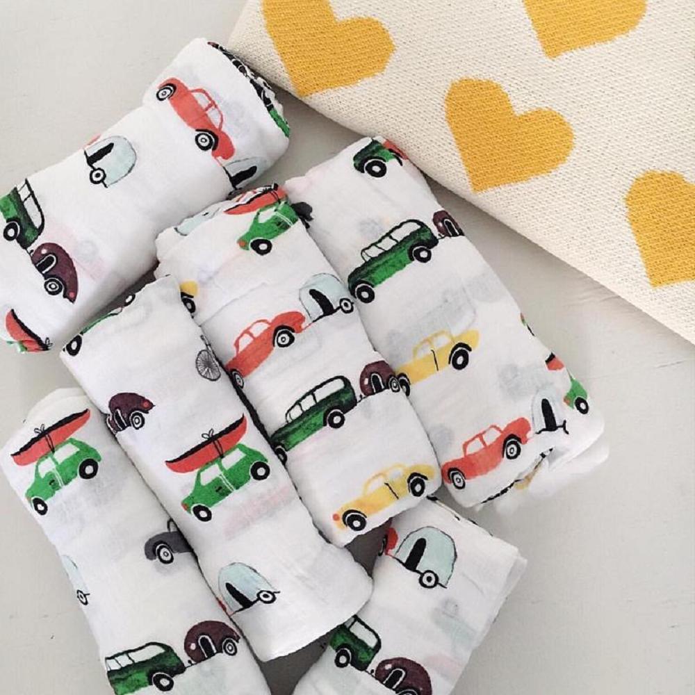 Car Ultra Soft 47x47 Inch Baby - Swaddle Blanket Muslin recensione e prezzo