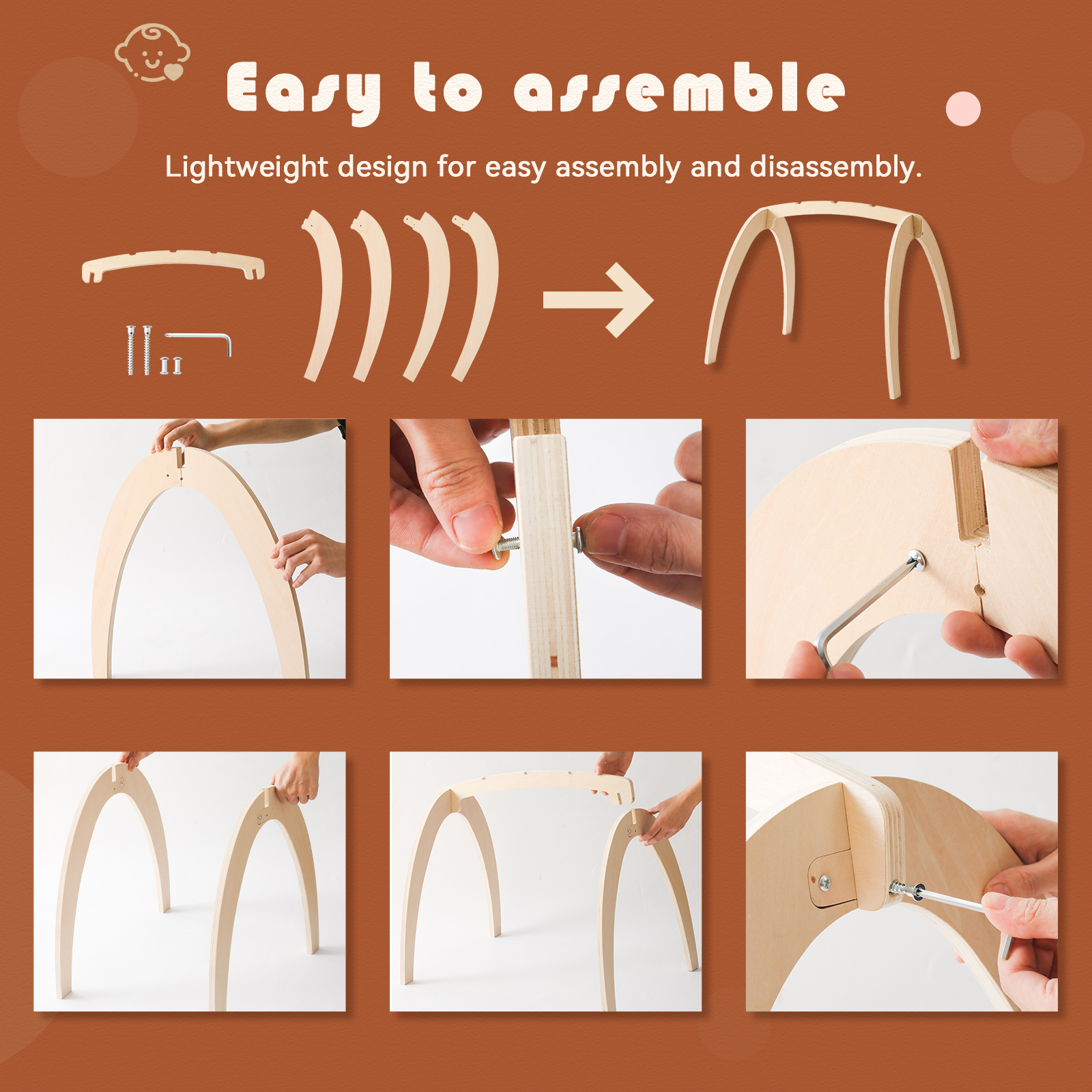 Baby Wooden Toys Play Gym Ordi - Baby Nursery Ideas recensione e prezzo