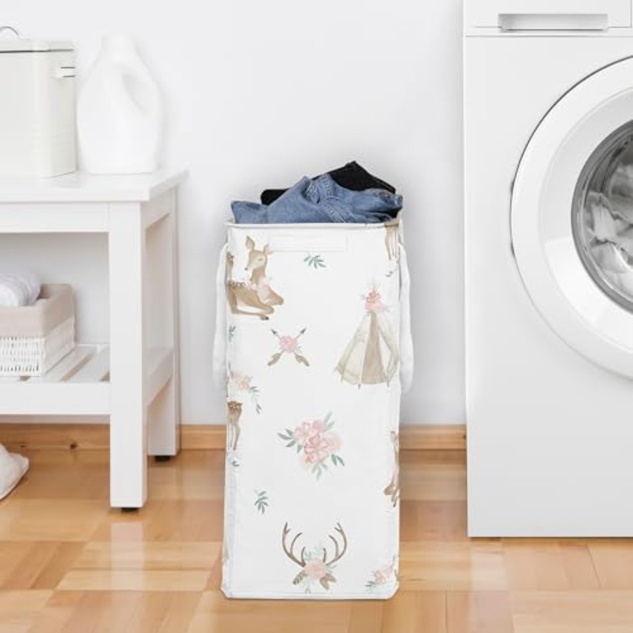 Woodland Girl Laundry Hamper F - Baby Nursery Laundry Hamper recensione e prezzo