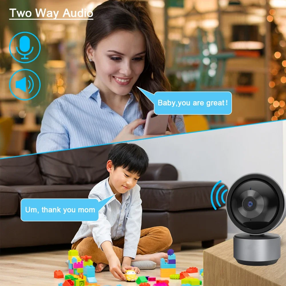Tuya 5MP Wifi PTZ Security Cam - Baby Nursery Camera recensione e prezzo