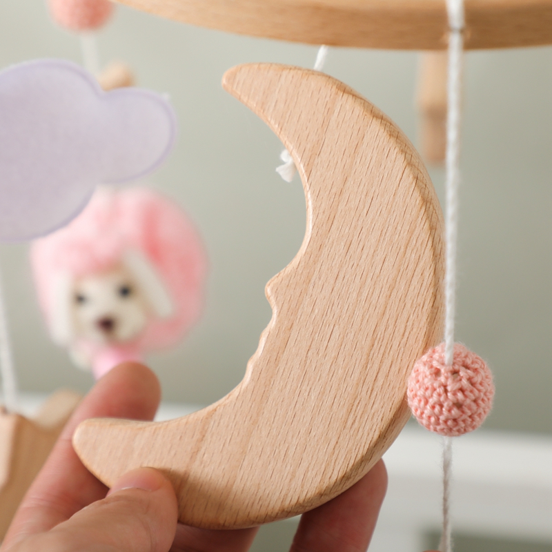 Wooden Baby Rattle Mobile 0-12 - Crib Mobile Musical recensione e prezzo
